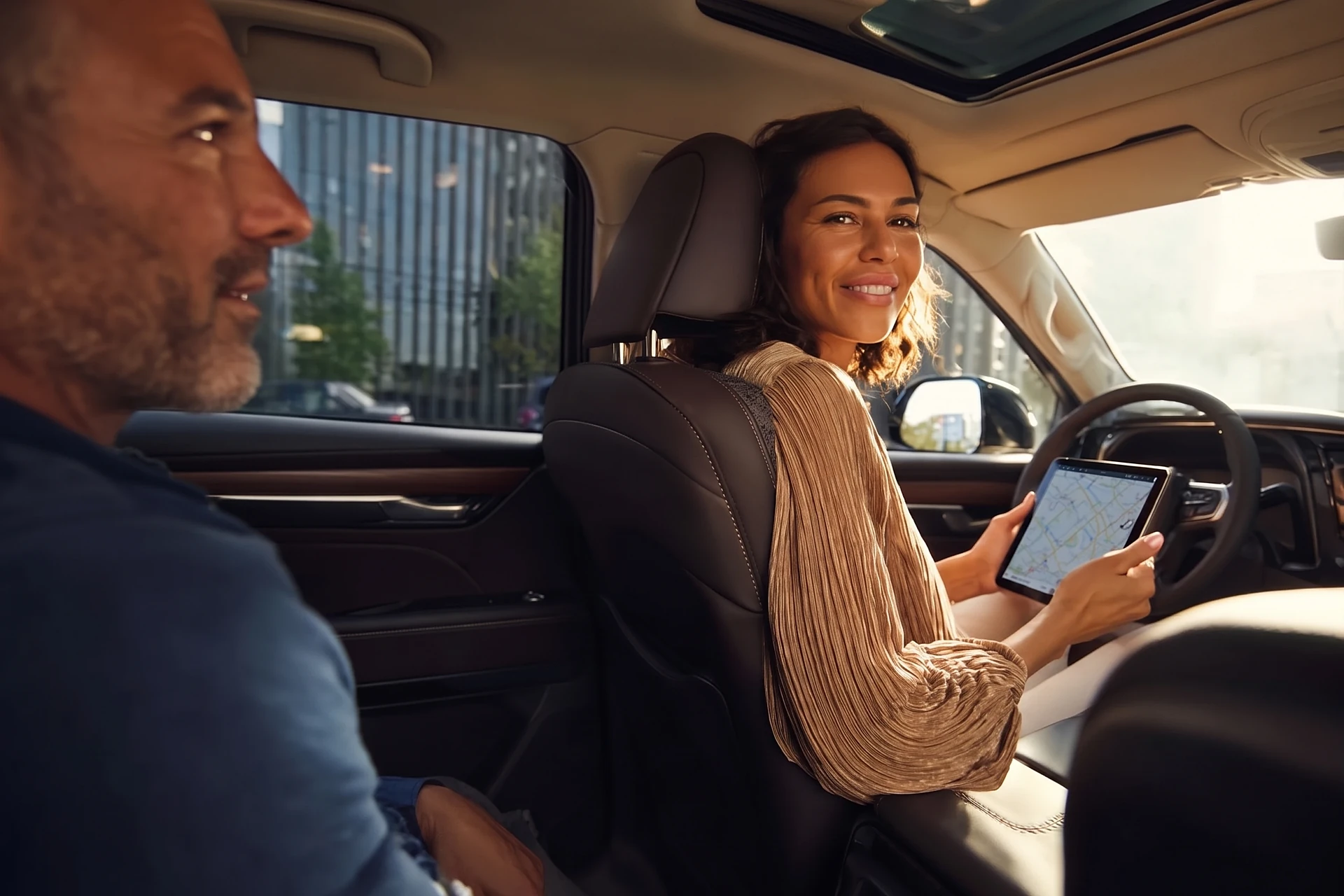 Conductora pasajero didi uber jetour x50